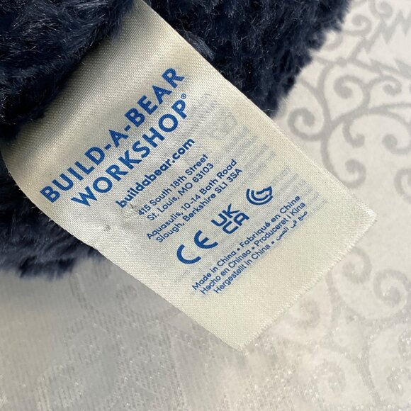 Build-A-Bear Night Sky Blue Teddy Bear Plush Stuffed Animal 17" - Picture 4 of 8